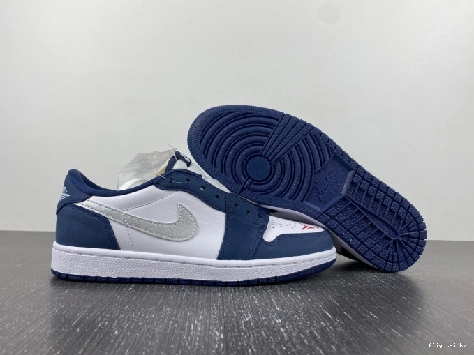 Navy Midnight SB Jordan 1 CJ7891-400 Low 1007
